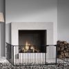 200" Adjustable Baby/Child Safety Gate 8 Panel Play Yard Metal Doorways Fireplace Fence Christmas Tree Fence Gate for House Stairs Gate for Child/Todd